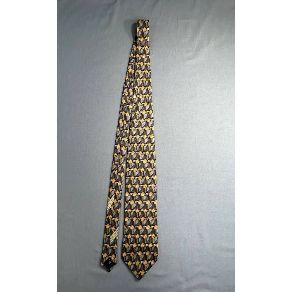 Ermenegildo Zegna Floral Men's Dress‎ Tie